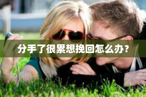 分手了很累想挽回怎么办？