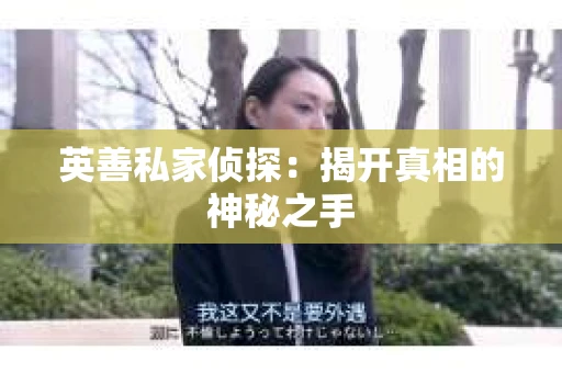 英善私家侦探：揭开真相的神秘之手