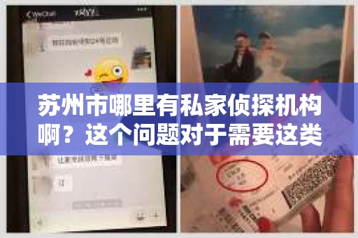 苏州市哪里有私家侦探机构啊？这个问题对于需要这类服务的人来说，无疑是一个关键性的问题。在苏州市，私家侦探机构并不少见，但选择一个可靠、合法的机构却需要一定的了解和判断。下面，我就来为大家详细介绍一下苏州市的私家侦探机构情况。