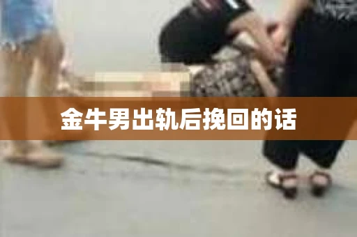 金牛男出轨后挽回的话
