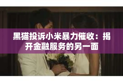 黑猫投诉小米暴力催收：揭开金融服务的另一面