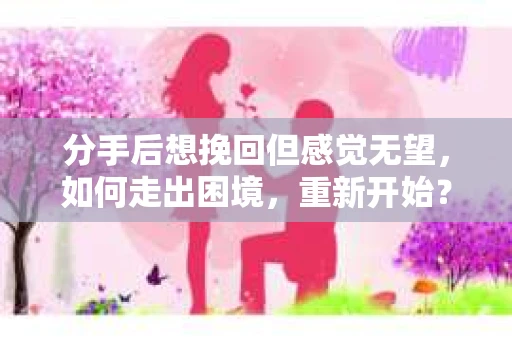 分手后想挽回但感觉无望，如何走出困境，重新开始？